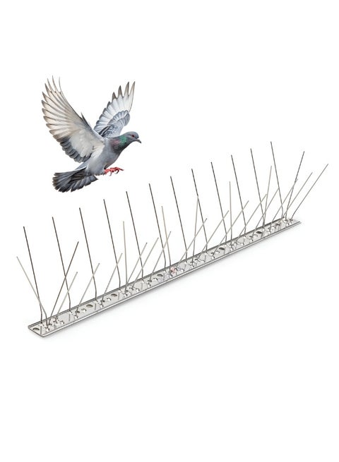 مسامير دورافيل الطاردة للطيور، مصنوعة من الفولاذ المقاوم للصدأ، شريط طارد للحمام، مكافحة الآفات الخارجية للأسقف والأسوار وصناديق البريد والنوافذ